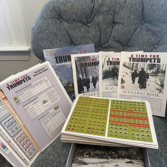 A Time for Trumpets: The Battle of the Bulge, December 1944 (unpunched) GMT 2002 - Picture 7 of 16